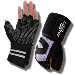 <span class=keywords><strong>Guantes</strong></span> de Entrenamiento <span class=keywords><strong>para</strong></span> Mujer con Soporte <span class=keywords><strong>para</strong></span> Muñeca, <span class=keywords><strong>Guantes</strong></span> Transpirables con Palma de Panal <span class=keywords><strong>para</strong></span> Levantamiento de Pesas, <span class=keywords><strong>Guantes</strong></span> de Gimnasio de Microfibra - Product Image 1