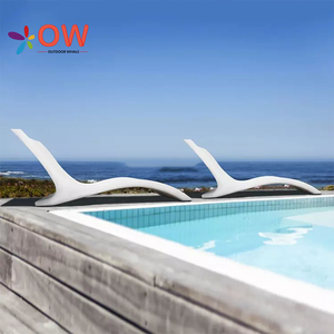 كراسي استلقاء أشعة الشمس المعاصرة في الهواء الطلق كرسي الاستراحة في الهواء الطلق - Product Image 4