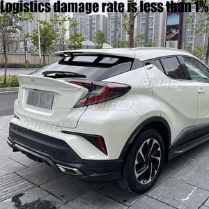 Accesorios de Fibra de Carbono y Plástico 2020, Cubierta Trasera con Alerón, 1 Pieza, Compatible con Toyota C-HR CHR 2016 2017 2018 2019 2020 - Product Image 2