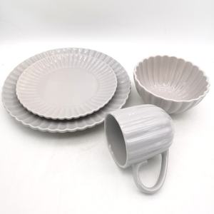 Service de table en céramique <span class=keywords><strong>Arcopal</strong></span>, multi-couleurs, pour usage domestique, Monaco, Pratos Conjuntos De Jantar - Product Image 4