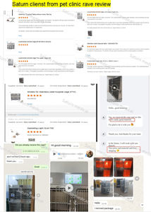 Cage Vétérinaire de Luxe Réutilisable en Acier Inoxydable 304 pour Chiens et Chats, pour Clinique Vétérinaire, Hôpital pour Animaux, Injection, CE ISO - Product Image 5