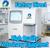 EURVET Équipement vétérinaire Analyseur sanguin vétérinaire Analyseur d'hématologie automatique Système d'analyse des cellules sanguines animales