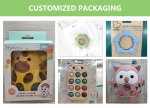 Nuovi Massaggiagengive per Neonati Senza BPA, Giocattoli per la <span class=keywords><strong>Dentizione</strong></span>, Anello Massaggiagengive, Martello di Sabbia, Sonaglio Animale per Bambini - Product Image 6