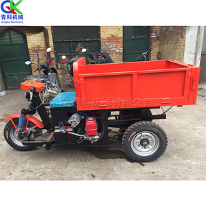 Convoyeur de briques et de terre utilisé dans la construction, camion benne de transport 8 CV pour le charbon et la pierre destiné à l'exploitation minière. Tricycle de fret Tri - Product Image 4