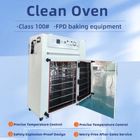 Oven Cleanroom Kelas 100 Baja Tahan Karat dengan Pengontrol PID Terprogram untuk Anilasi IC Wafer Bersertifikasi ISO dari Pabrik Sumber