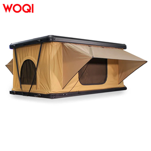 Lều mái xe tự động chống thấm nước WOQI bán buôn, dành cho 2-3 người, vỏ cứng bằng nhôm, dùng cho xe hơi, xe Jeep, xe 4x4, cắm trại ngoài trời, ba mùa - Product Image 1