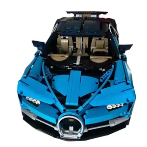 40002 гоночный автомобиль 1:1 Bugati Chiron технический строительный блок для детей совместимый 42083 игрушечный конструктор для детей подарок