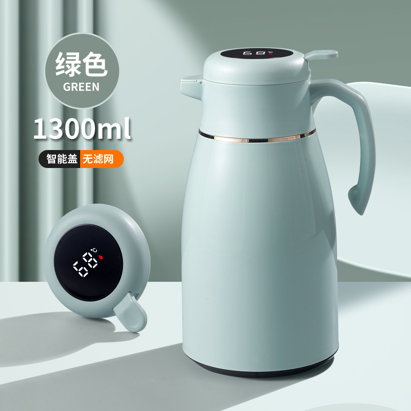 Green - 1300ml [Smart Temperature Display Version]