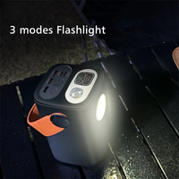 Lampe de camping haute capacité 60000 mAh, batterie externe 100W, charge rapide bidirectionnelle, sortie USB-C avec écran LED pour ordinateur portable et smartphone
