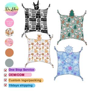 Loveys personnalisées en bambou Couvertures de sécurité pour bébés Lovey en bambou de caractère Produits de literie pour nouveau-nés - Product Image 3