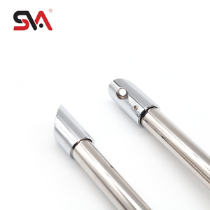 Tenda SVA-154 doccia porta porta porta porta supporto <span class=keywords><strong>a</strong></span> parete in acciaio inox <span class=keywords><strong>per</strong></span> bagno porta scorrevole barra di supporto con connettore giunto - Product Image 4