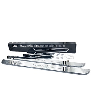 Plaque de seuil de porte LED RVB dynamique sans fil, avec capteur magnétique automatique, lumière de bienvenue, sans câblage, rechargeable par USB - Product Image 2