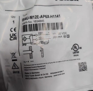 Sensor de Proximidad Original Nuevo BI4U-M12-AP6X-H1141, Equipo de Automatización Industrial en Stock - Product Image 1