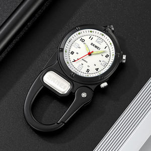 SKMEI 2232 Clip sur montre à Quartz sac à dos Fob ceinture lueur dans le noir montre de poche unisexe avec cadran blanc pour médecins infirmières - Product Image 2