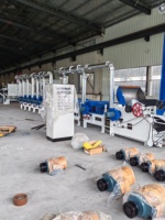 Machine de recyclage textile haut de gamme améliorée avec PLC et moteur pour le traitement du coton, des fils non tissés, des fils et des fibres courtes