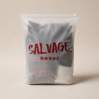 Sacs Ziplock Personnalisés Haut de Gamme en CPE Translucide Mat Givré Imperméable avec Logo pour Vêtements