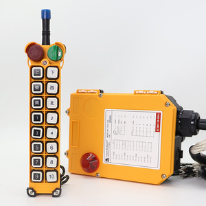 Radio industri pengendali jarak jauh 16 kunci kecepatan tunggal F24-16S untuk Derek dan kerekan UHF 12-65v dan 65-440v - Product Image 1