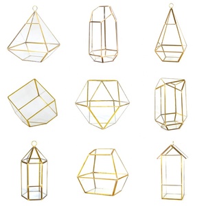 Dakang Dome Treo Nhà Máy Hình Học Loài Bò Sát Làm Hồ cạn Thủy Tinh Cho Các Nhà Máy Kit Container Thu Nhỏ Bán Buôn Với Nắp - Product Image 3