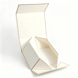 Private Label Apparel Packaging Magnetic Book Style Box Foldable Gift Packaging for Clothing Brands Manufacturer - Product Image 3