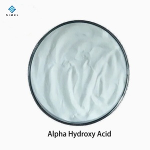 Ventas calientes Polvo de ácido de fruta AHA Alfa hidroxiácido Materia prima cosmética 99% Alfa hidroxiácido para el cuidado de la piel - Product Image 2