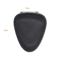 PU Synthetic Leather Guitar Picks Holder Bag 6pcs Celluloid Picks String Instrument Accessories Promotional Business Gifts