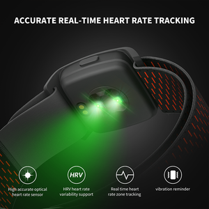 Monitor de Ritmo Cardíaco para Ciclismo y Running HW9 con Anillo de Cuero, Resistente al Agua, Zonas de Frecuencia Cardíaca/Calorías, Sensor HRM, Fitness, BLE5.0 ANT+ para Wahoo - Product Image 3