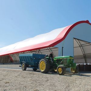 Usine de Henan Weike Xiwen Industrial Co, vente <span class=keywords><strong>en</strong></span> gros de tentes murales <span class=keywords><strong>en</strong></span> toile, bâtiments de stockage recouverts de tissu, abri de garage - Product Image 6