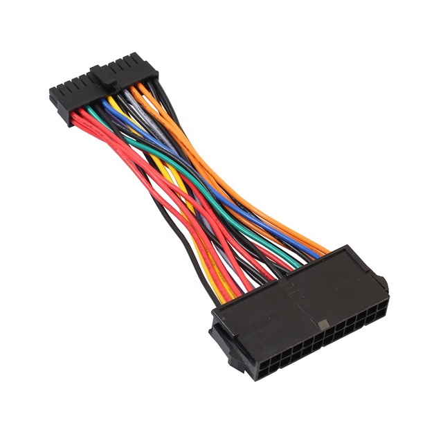 ATX PSU Standard 24Pin Female to Mini 24P Male Internal Power Adapter Converter Cable Wire Cord for DELL 780 980 760 960 PC