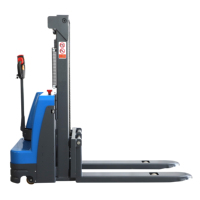ZTCL batterie de haute qualité gerbeur électrique simple mini chariot élévateur utilisé pour la palette