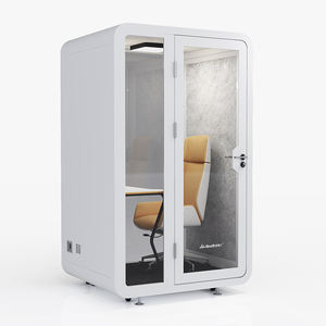 Cabina acústica portátil multifunción <span class=keywords><strong>de</strong></span> cristal, a prueba <span class=keywords><strong>de</strong></span> sonido, para oficina, plan abierto, <span class=keywords><strong>precio</strong></span> - Product Image 2