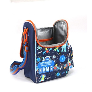 Boîte à lunch isotherme pour garçons Sac à lunch isotherme réutilisable Grand <span class=keywords><strong>fourre</strong></span>-tout pour l'école avec sangle réglable et porte-bouteille CANETTES - Product Image 2