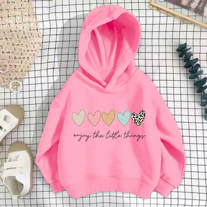 All'ingrosso alla moda ragazze set di <span class=keywords><strong>abbigliamento</strong></span> primavera autunno Pullover amore maglione stampato per bambini di moda transfrontaliera - Product Image 3