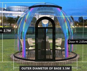Sound Baby Bubble Room PC sheet Star Room transparente <span class=keywords><strong>Night</strong></span> PC Exhibition Tents para la venta Summer Dome <span class=keywords><strong>House</strong></span> - Product Image 5