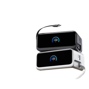 Anker Mix 100W Desktop Charging Station Type C PD Fast Charging Power Station with Retractable Cable Black - Product Image 1