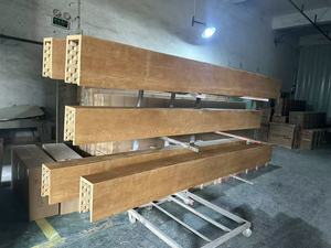 Tùy chỉnh kích thước PU Faux gỗ dầm cho phòng khách nhà hàng trần trang trí nội thất - Product Image 3