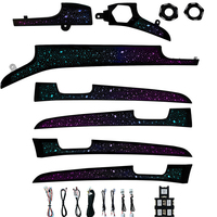 Kit d'éclairage d'ambiance LED 12V Autowellus pour Grand Cherokee 2011-2021, style galaxie coloré, garniture intérieure de voiture, symphonie de couleurs