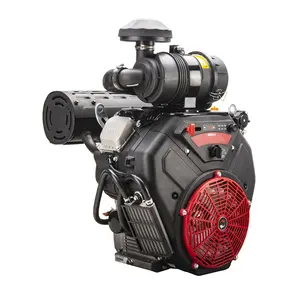 Berpendingin udara 999cc 35HP silinder ganda mesin bensin untuk Generator tekanan perahu mesin cuci Grain Auger dengan CE EPA EURO-V bersertifikat
