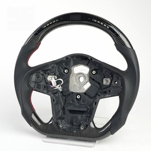 Volante Deportivo <span class=keywords><strong>de</strong></span> Fibra <span class=keywords><strong>de</strong></span> Carbono Real con Velocímetro LED Digital para <span class=keywords><strong>Toyota</strong></span> <span class=keywords><strong>Supra</strong></span> 2019 2020 <span class=keywords><strong>2021</strong></span> 2022 3 Runner - Product Image 2