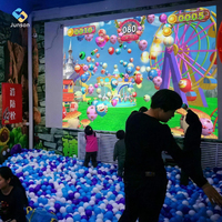 Projection interactive 3D 4D 5D, dessin magique, personnages imprimés en 3D, jeux amusants AR VR pour parents et enfants, pour les parcs d'attractions