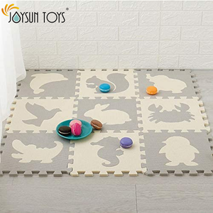 Puzzle <strong>Exercise</strong> Play <strong>Mats</strong> Set Crawling <strong>Mat</strong> Interlocking <strong>Foam</strong> Floor Tiles for Baby Toddlers Eva <strong>Mat</strong> - Product Image 3