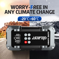 Démarreur de voiture multifonction 26000mAh, pompe à air 150PSI, démarrage 1800A, crête 3750A, essence/diesel 10L, lumière 3 modes
