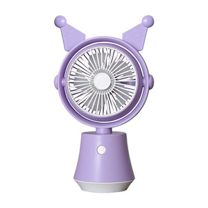 Mini Ventiladores Portátiles Recargables USB con Orejas de Conejo Rosa, Ventiladores de Mano con Forma de Animal para el Hogar, Hotel y Viajes - Product Image 4