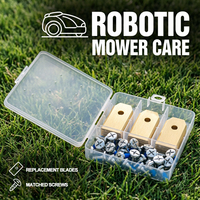 Lame de rechange pour tondeuse à gazon robotisée autopropulsée avec revêtement en titane, largeur de coupe de 1,5 mm