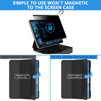 Pelindung layar privasi magnetik iPad 8,3 inci yang dapat dilepas & digunakan kembali untuk iPad Mini 6 (2021)