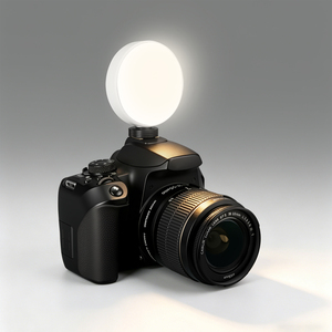 Lumière d'appoint magnétique RGB 360° °   Lumière LED rotative à luminosité réglable, rechargeable, longue autonomie pour téléphone, appareil photo, vlog et diffusion en direct - Product Image 1