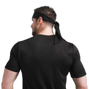 ที่คาดผมแบบยาวผ้านินจายืดหยุ่นได้ผ้าโพลีเอสเตอร์สำหรับเล่นกีฬาบาสเกตบอลเทนนิส - Product Image 6