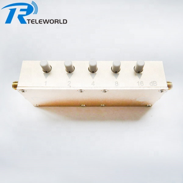 30dB 2W SMA изменяемый радиочастотный аттенюатор