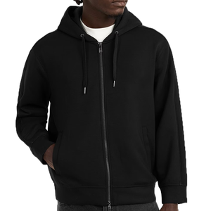 Sweat à capuche classique pour homme en coton pur de haute qualité, motif logo personnalisé, sweat à capuche pour homme - Product Image 1