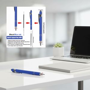 Customized Wholesale Cheap School Stationery Supplies Plastic <b>Pen</b> Advertising Gift <b>Ballpoint</b> <b>Pens</b> With Low Price - Product Image 3