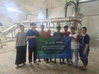 Machine industrielle automatique pour la fabrication de miettes de pain japonaises, ligne de production de chapelure extrudée en nouvel état